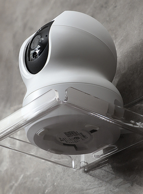 摄像头墙上置物架壁挂放监控器机顶盒路由器投影仪托架免打孔挂墙