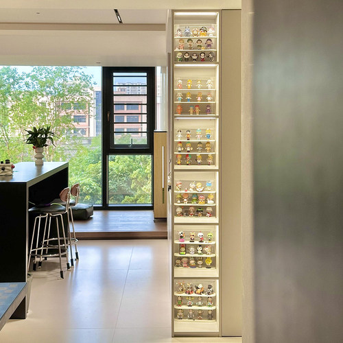 盲盒展示架收纳手办陈列置物架