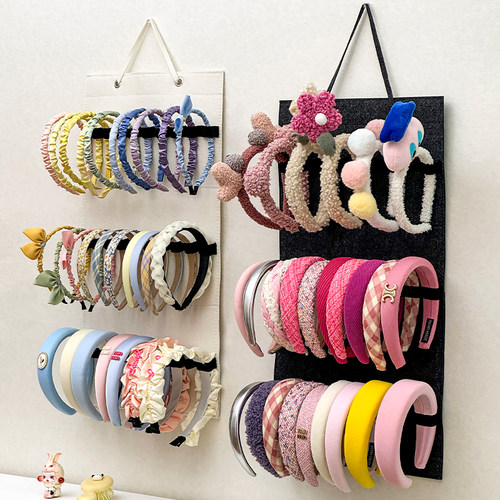 发箍收纳神器壁挂大容量