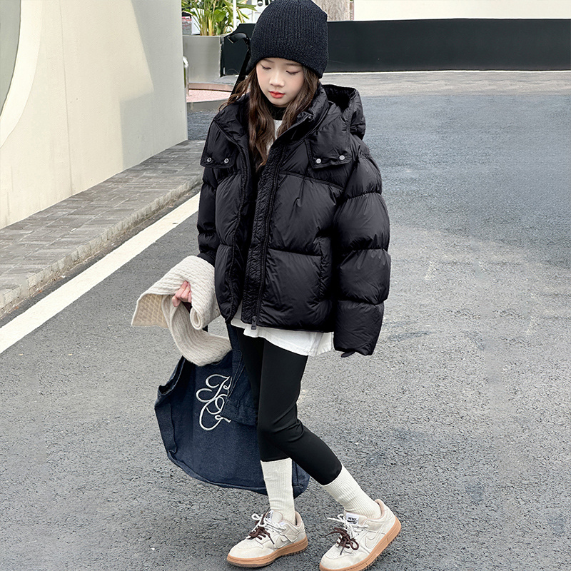 女童羽绒服加厚冬季白鸭绒外套潮