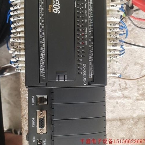 【议价】议价直拍不发D0-06DD2-D光洋PLC,货,成色如图,掉了一个