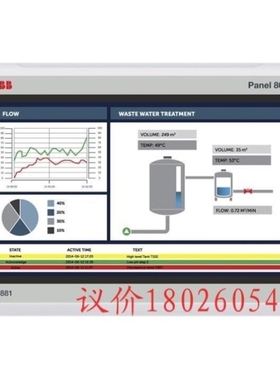 【议价】ABB 触摸屏 PP881 10寸询价