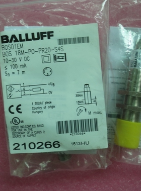 【议价】巴鲁夫balluff正品 BOS 18M-PO-PR20-S4S BOS01EM