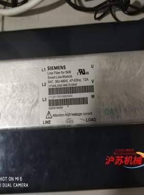 【议价】正品滤波器3AC380480V,12A,5K