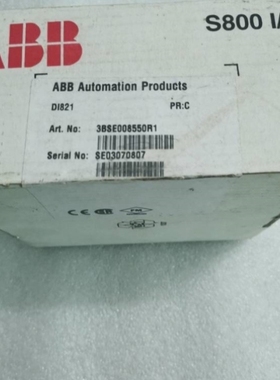 【议价】ABBS800 I/O模块 DI821 3BSE008550R1 未开封