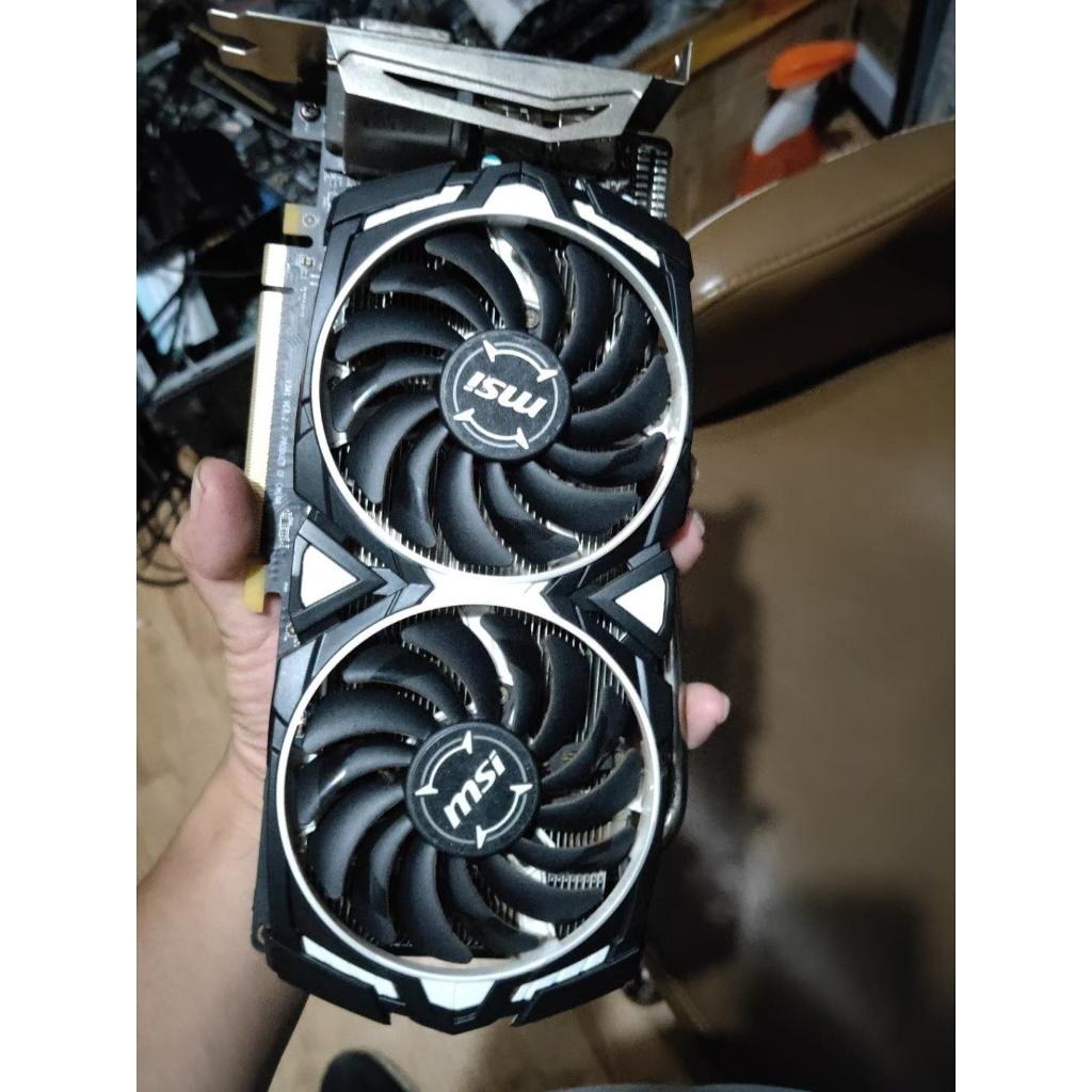议价微星RX580_8G 坏卡 不能正常使用 成色如图 有照片图片