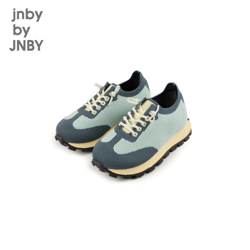 江南布衣童装针织运动鞋系带休闲春夏男女童儿童童鞋jnbybyjnby图片