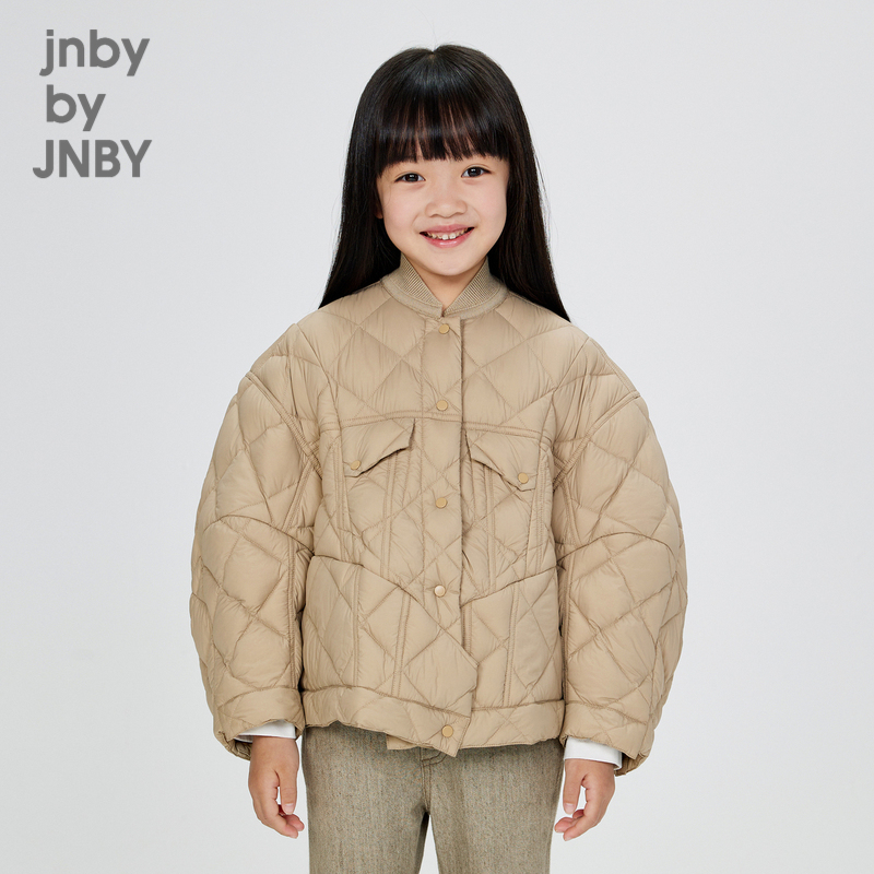 江南布衣童装宽松短款羽绒服