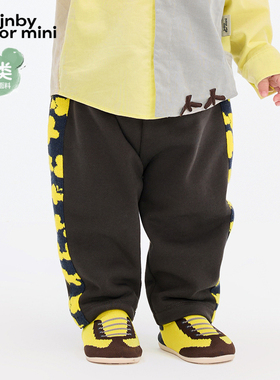 新款江南布衣婴童宽松直筒裤25春男女童婴儿jnbybyjnbyYP1E11680