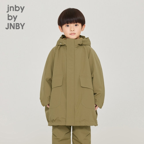 羽绒服中长款江南布衣童装