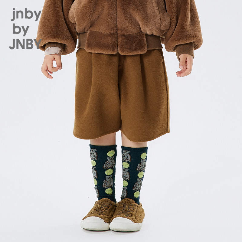 [绵羊毛]江南布衣童装冬绵羊毛短裤保暖舒适男女童清仓jnbyby