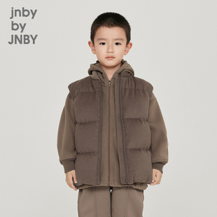 江南布衣童装冬装羽绒马甲绒感休闲保暖舒适折扣男女童jnbybyjnby