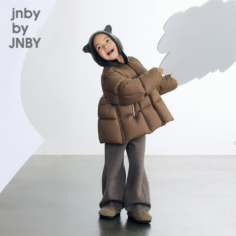 江南布衣童装短款羽绒服宽松保暖25冬男女童jnbybyjnby