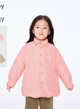 新款江南布衣童装轻薄短款羽绒服25冬女童jnbybyjnby1P0C11030