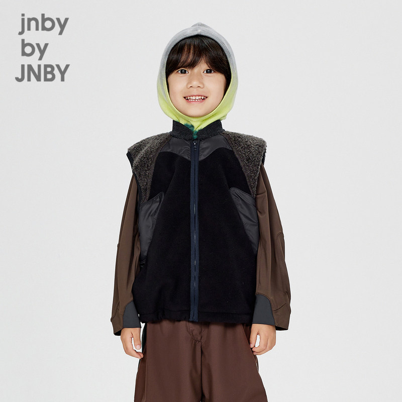 【运动系列】江南布衣童装摇粒绒马甲24秋冬装男女童jnbybyjnby