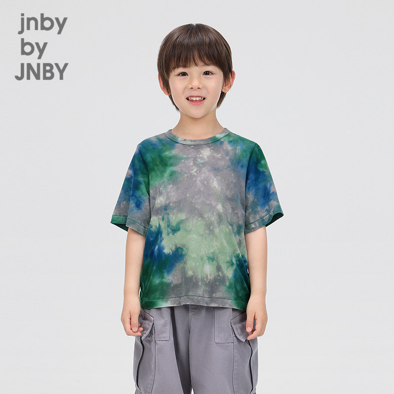 江南布衣童装宽松棉质短袖T恤舒适休闲秋男女童jnbybyjnby,童装/婴儿装/亲子装,T恤,淘宝优惠券,粉丝福利购,淘宝优惠卷