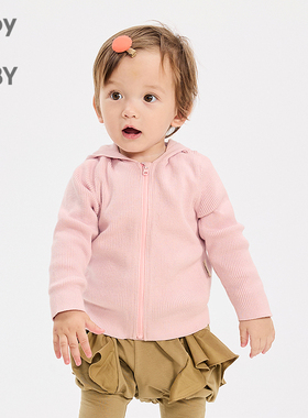 新款江南布衣婴童开襟毛衫25春男女童婴儿jnbybyjnbyYP1310170