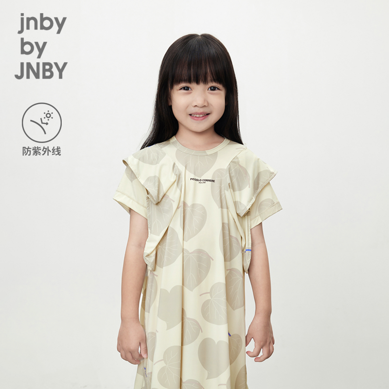 【运动系列】江南布衣童装短袖连衣裙防晒夏女童儿童jnbybyjn