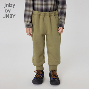 江南布衣童装冬长裤束脚卫裤运动裤加厚男女童儿童裤子jnbybyjnby