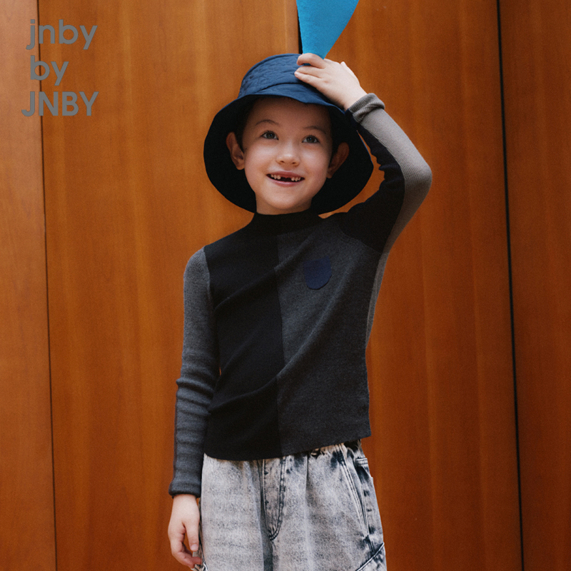 江南布衣童装长袖套头毛衫24冬男女童jnbybyjnby1O0310640
