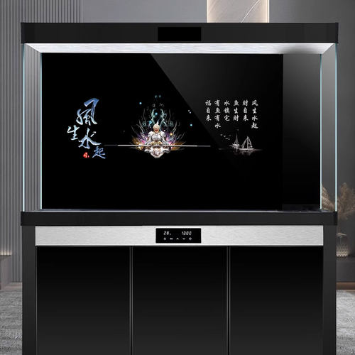 美宠展猷鱼缸背景厂家直销定制