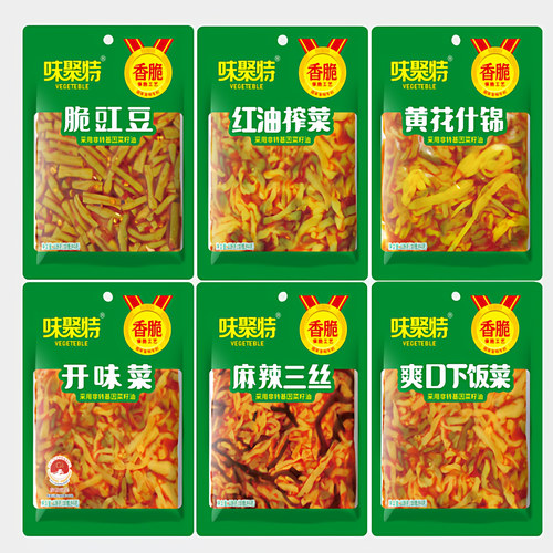 味聚特榨菜下饭菜109克袋装