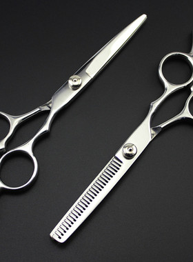 Japan 4cr steel 6'' cut hair scissors haircut sissors thinni