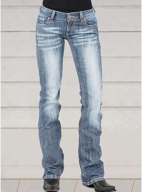 Autumn Winter Jeans Clothes Women For Trousers Pants Denim