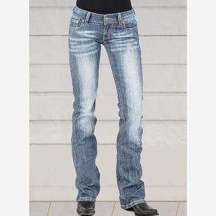 Autumn Winter Jeans Clothes Women For Trousers Pants Denim