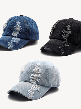 hip hop flat demin cap women men hip hop hat 嘻哈帽 caps