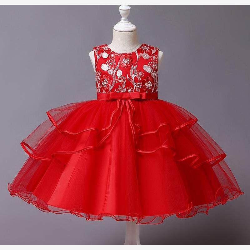 儿童生日礼服公主裙花童