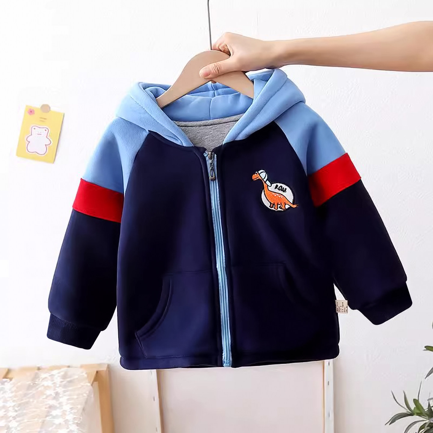 2025年新款男童秋冬季连帽外套加绒加厚中小儿童宝宝上衣洋气童装,童装/婴儿装/亲子装,普通外套,淘宝优惠券,粉丝福利购,淘宝优惠卷