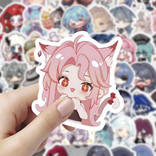 卡通Q版无期迷途贴纸高颜值游戏周边自粘贴diy装饰平板手机壳贴画