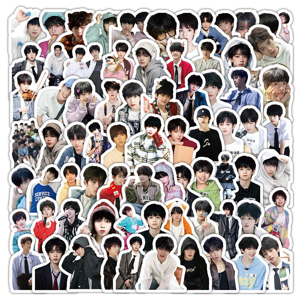 204张TF四代手账素材贴纸ins高颜值明星周边桌面手机装饰贴画防水,文具电教/文化用品/商务用品,贴纸/立体贴纸,淘宝优惠券,粉丝福利购,淘宝优惠卷