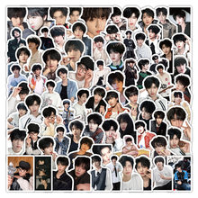 206张TF家族四代张桂源贴纸ins风高清照片创意手机壳防装饰水贴画