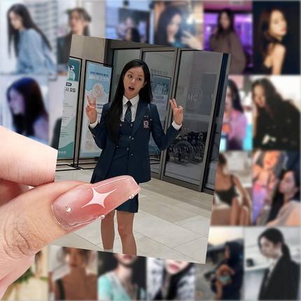 63张李惠利贴纸高颜值明星周边装饰手机壳笔记本电脑防水贴画diy