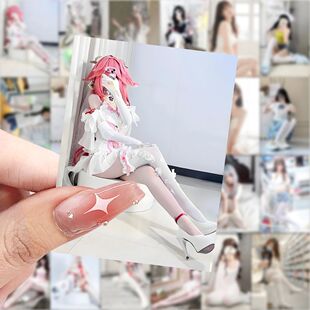 126张丝袜学姐美女贴纸性感纯欲少女ins高颜值手账桌面装 饰贴画