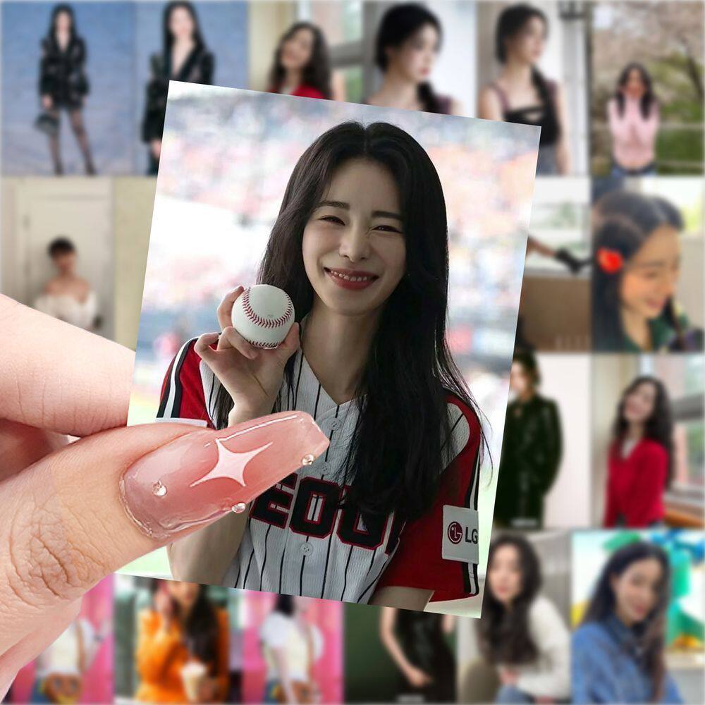 124张林智妍高颜值韩版美女周边ins高颜值手机笔记本手账装饰贴