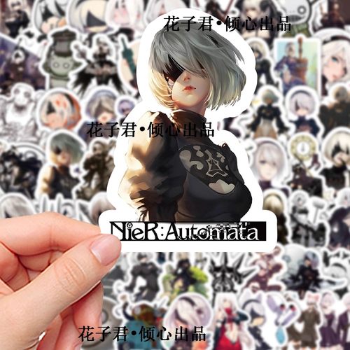112张机械纪元贴纸少女卡通