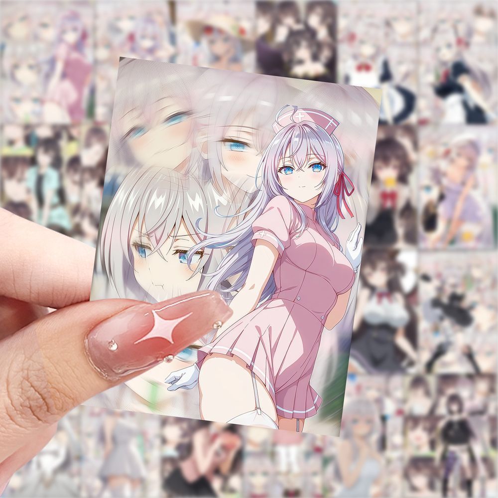 188张邻座艾利同学贴纸动漫可爱二次元贴纸少女手账周边装饰贴画