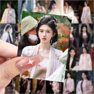 188张月鳞绮纪鞠婧祎贴纸明星高颜值装饰小贴画手账笔记本diy贴纸