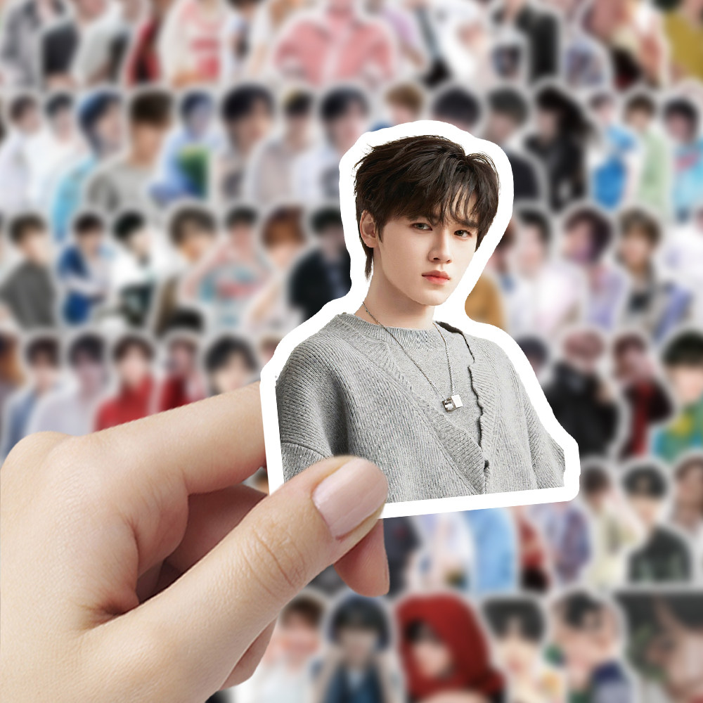 102张宋亚轩贴纸创意手账标签素材装饰笔记本行李箱防水自粘贴画,文具电教/文化用品/商务用品,贴纸/立体贴纸,淘宝优惠券,粉丝福利购,淘宝优惠卷