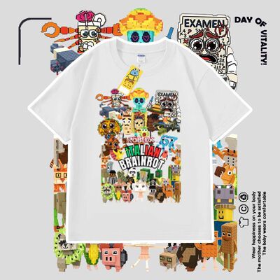 爆款山海经儿童纯棉短袖