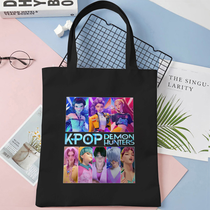 KPOP猎魔女团帆布包60