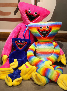 大号poppy playtime毛绒玩具香肠长毛怪波比公仔游戏玩偶