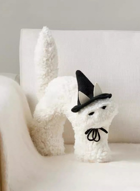 新款Witch Hat Cat Velvet Wizard ammy the pider毛绒玩具