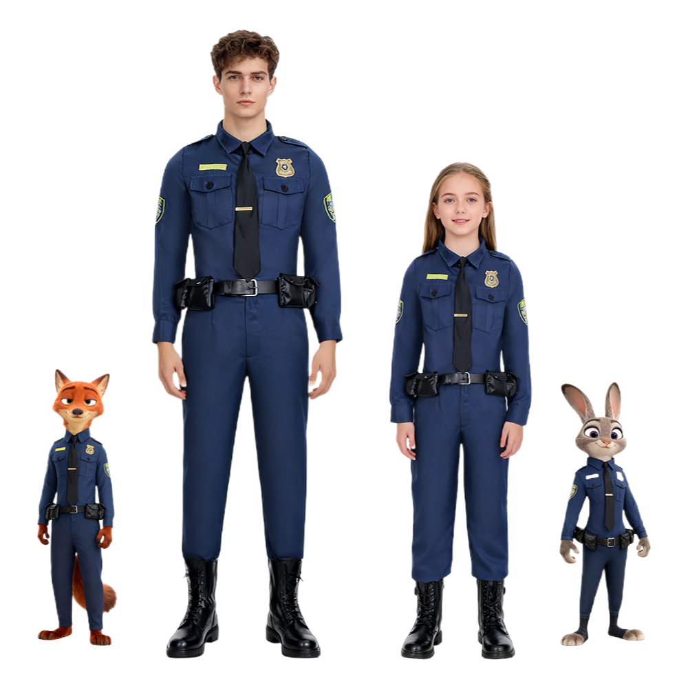 朱迪兔子警官童装Cos服