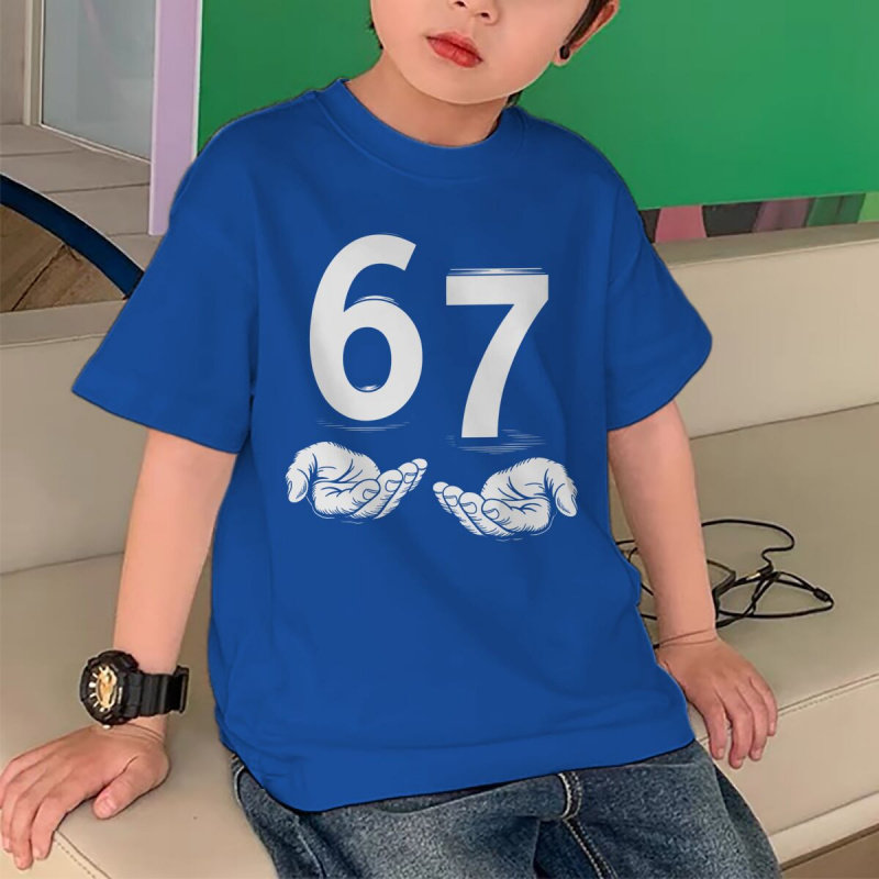 SixSeven印花儿童短袖T