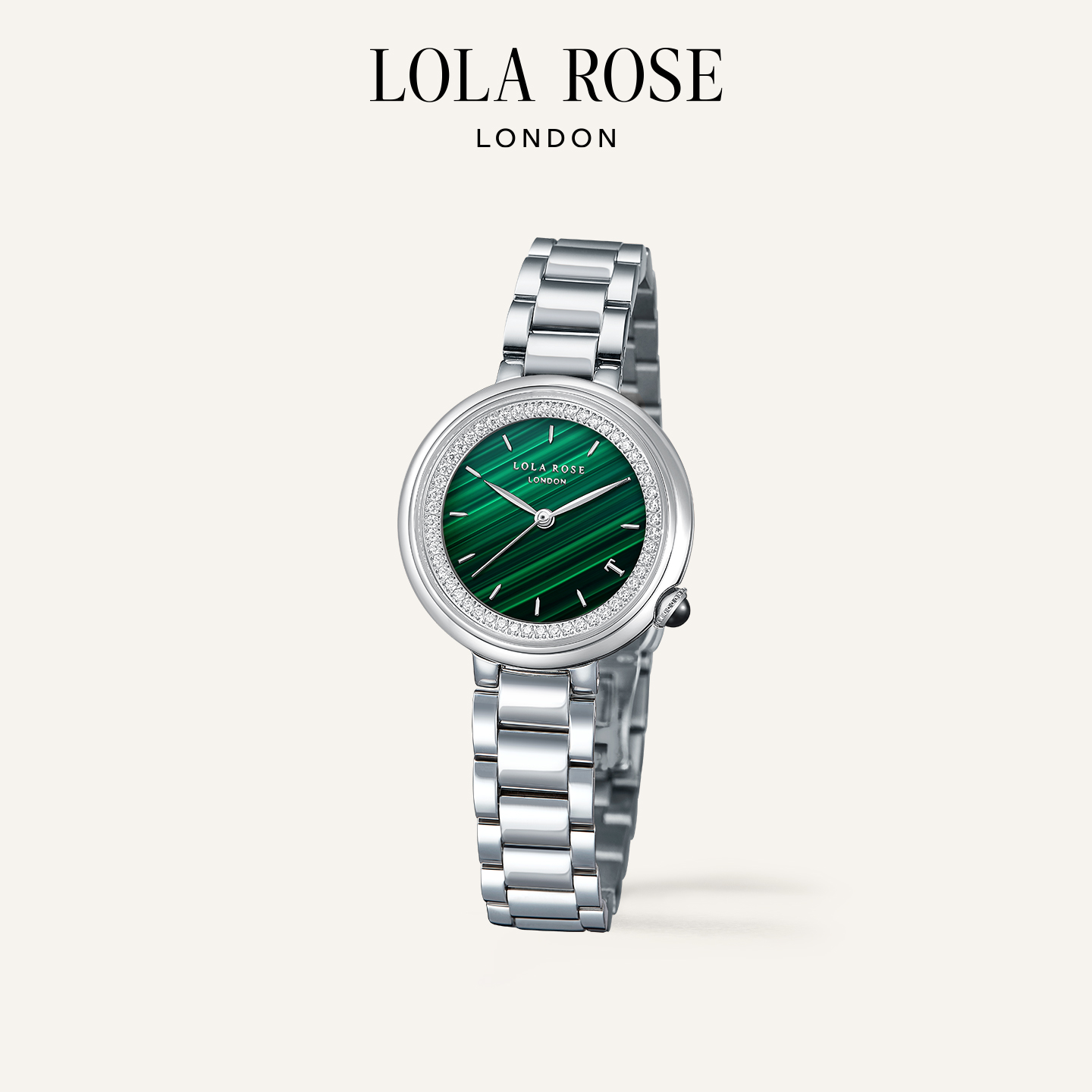 Lola Rose 罗拉玫瑰 T-time英国午逅小绿表进口手表女七夕礼物