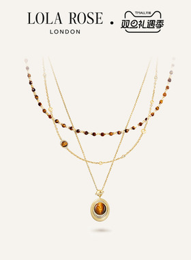 Lola Rose罗拉玫瑰   英国 Heliocentric日心说进口叠戴项链女